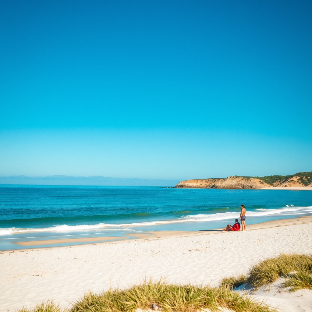 Les Plages de Sable Blanc · Plages de sable blanc a Kerfany les Pins