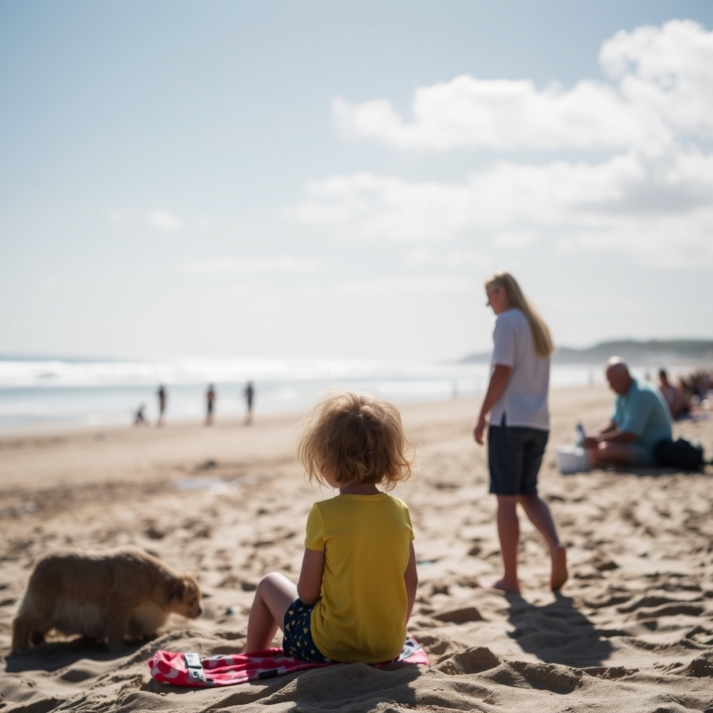 Hébergements pour les familles à Kerfany · Comment profiter de la plage avec des enfants a Kerfany